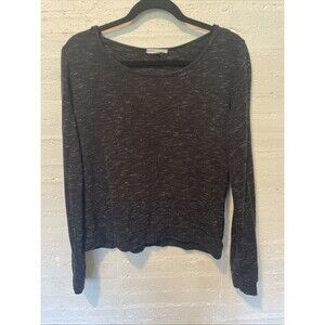 Threads 4 Thought Racerback Cut-Out Sweatshirt Gray Small